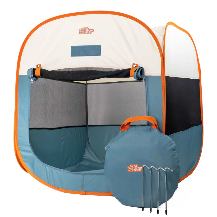 K9 Kennel Pop-Up Dog Tent - Blue