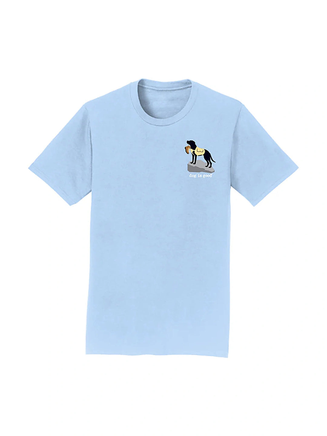 T-shirt: Never Hike Alone (Light Blue)