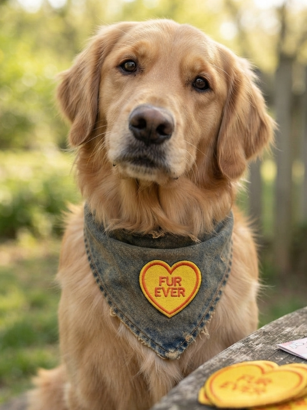 Embroidered iron-on patches
