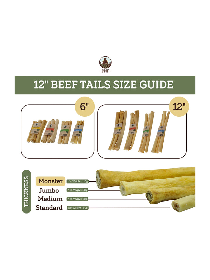 12" Beef Tails Monster