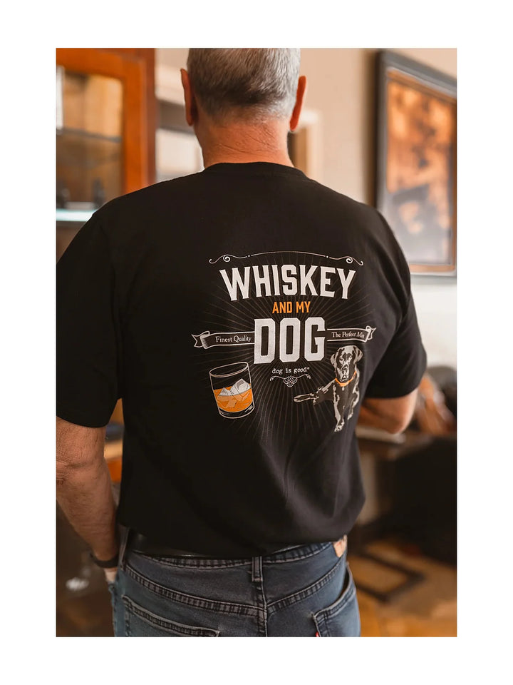T-shirt: Whiskey and My Dog