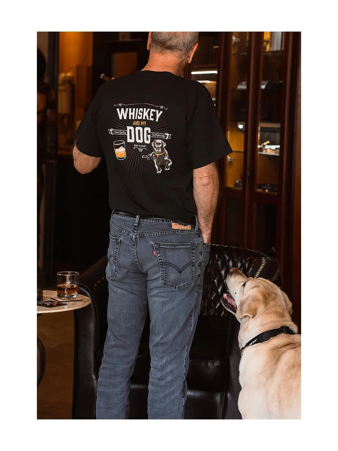 T-shirt: Whiskey and My Dog