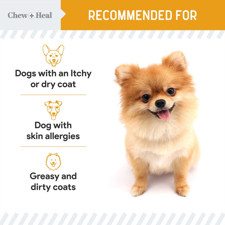 Norwegian Salmon Oil Skin & Coat Supplement for Dogs & Cats(8oz)
