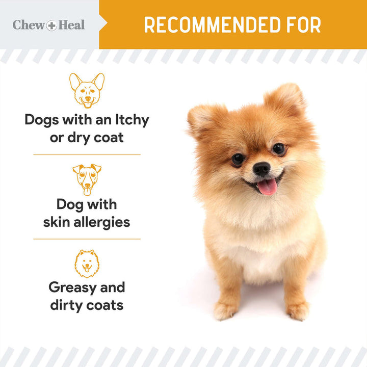 Norwegian Salmon Oil Skin & Coat Supplement for Dogs & Cats(8oz)