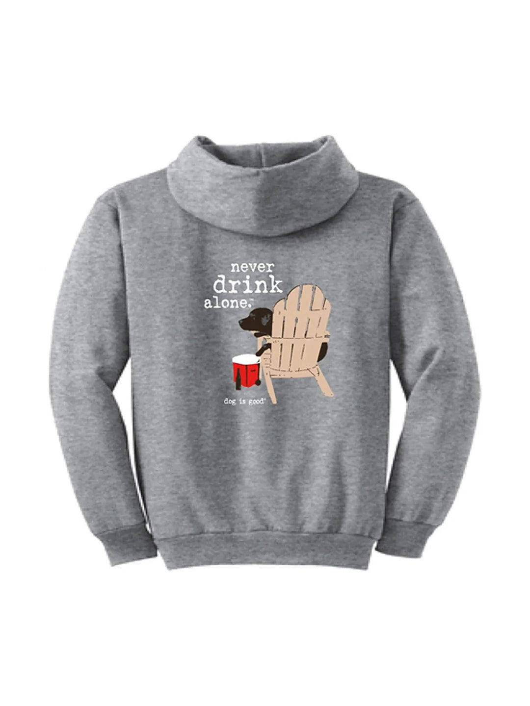 Hoodie: Never Drink Alone