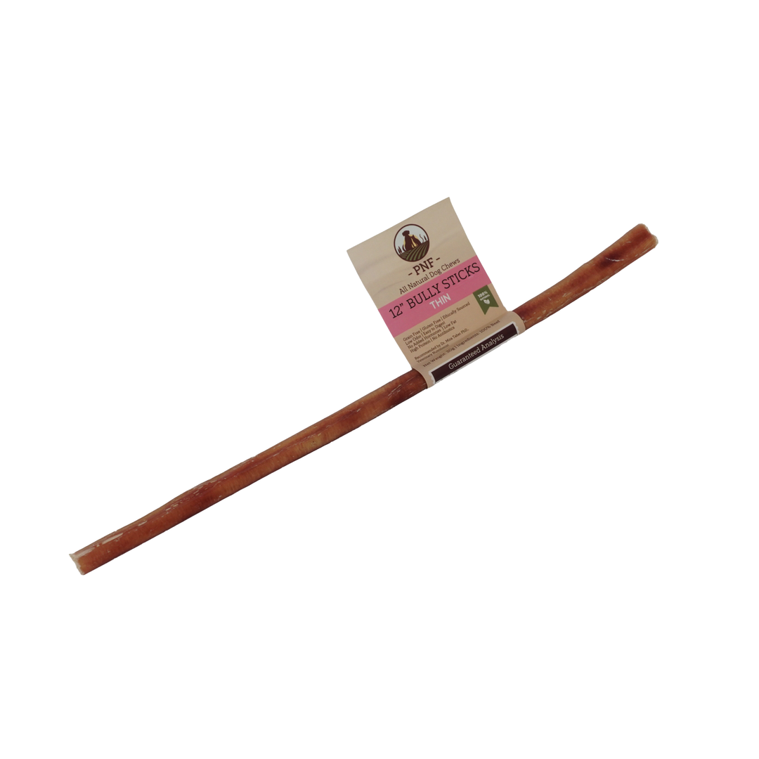 12" Bully Stick Thin