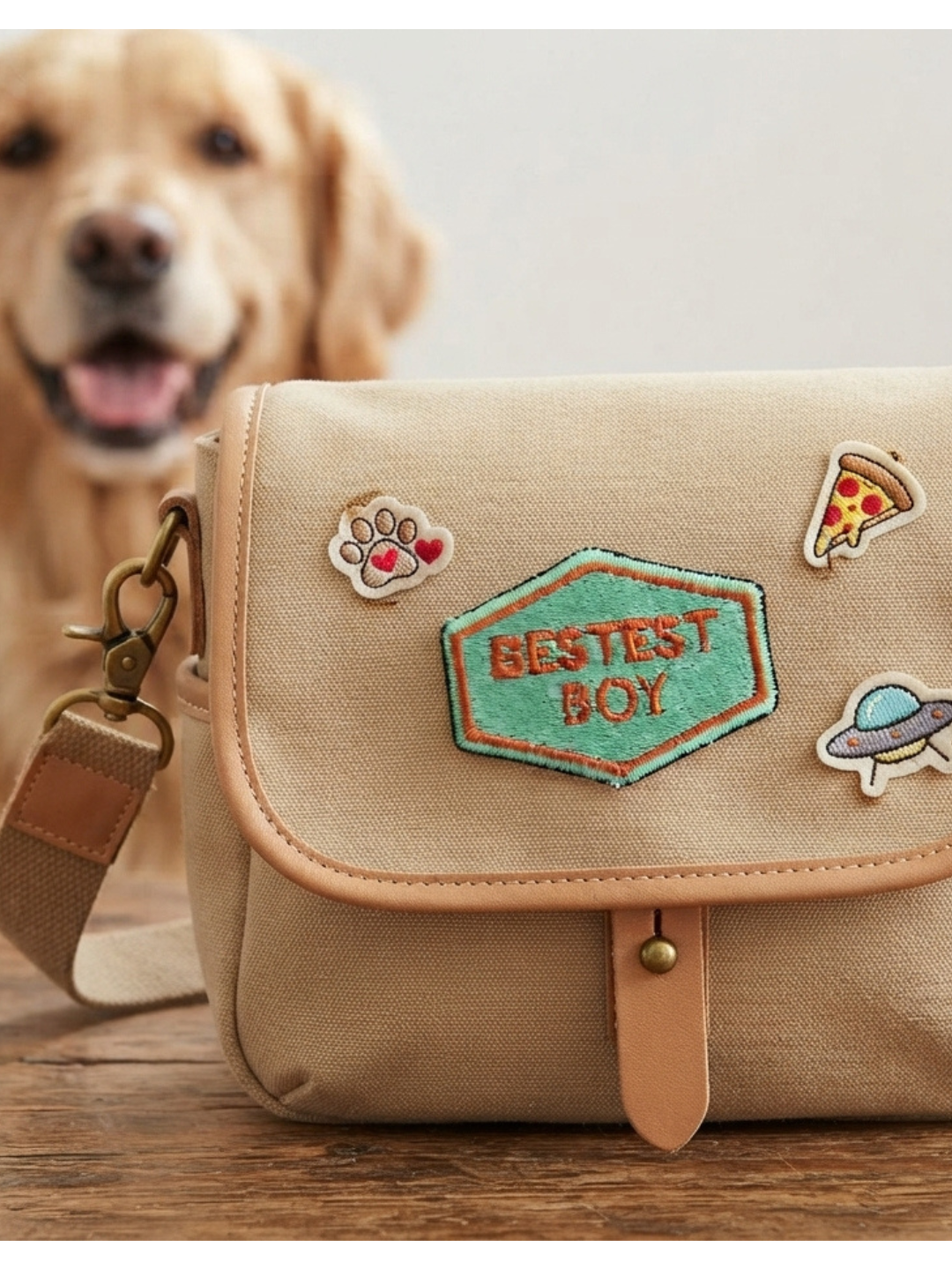 Embroidered iron-on patches