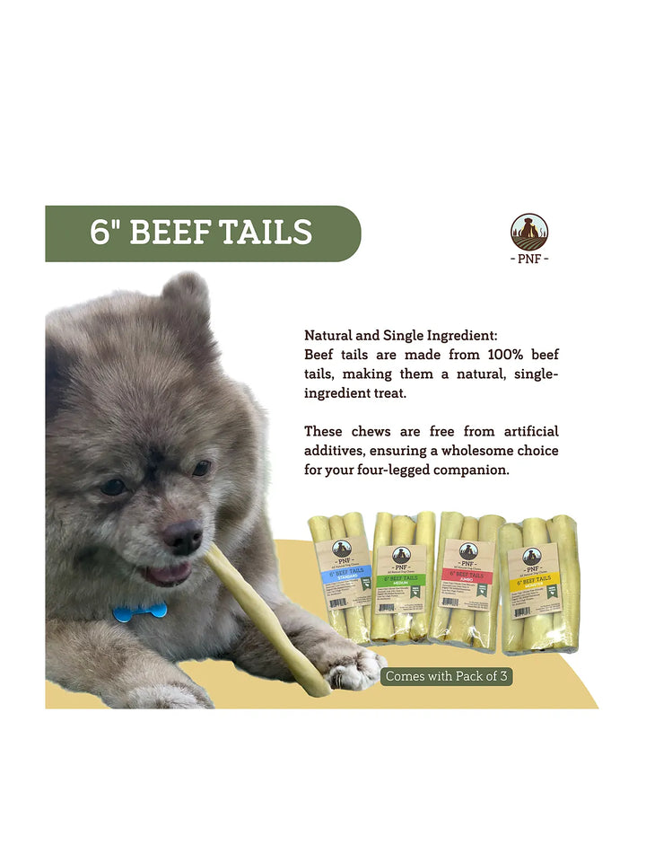 6" Beef Tails Medium