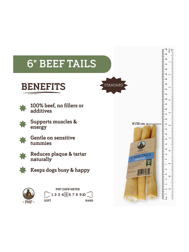 6" Beef Tails Standard