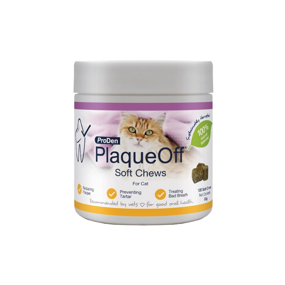 ProDen PlaqueOff Soft Chews for Cats (120 Chews, 90 g)