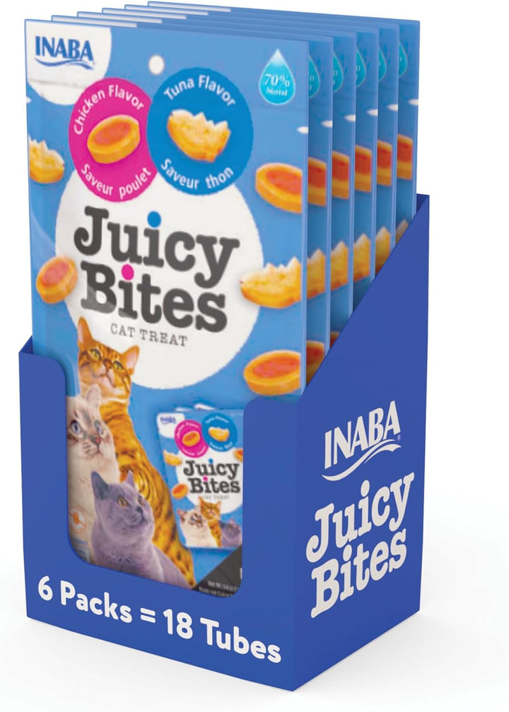 INABA Juicy Bites Tuna & Chicken Flavor