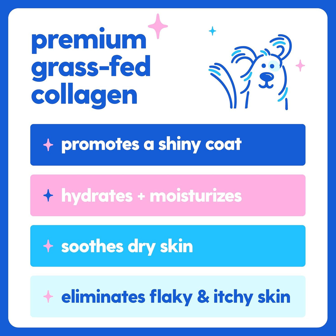 Taily Multivitamin with Liquid Collagen for Dogs and Cats, 4 oz