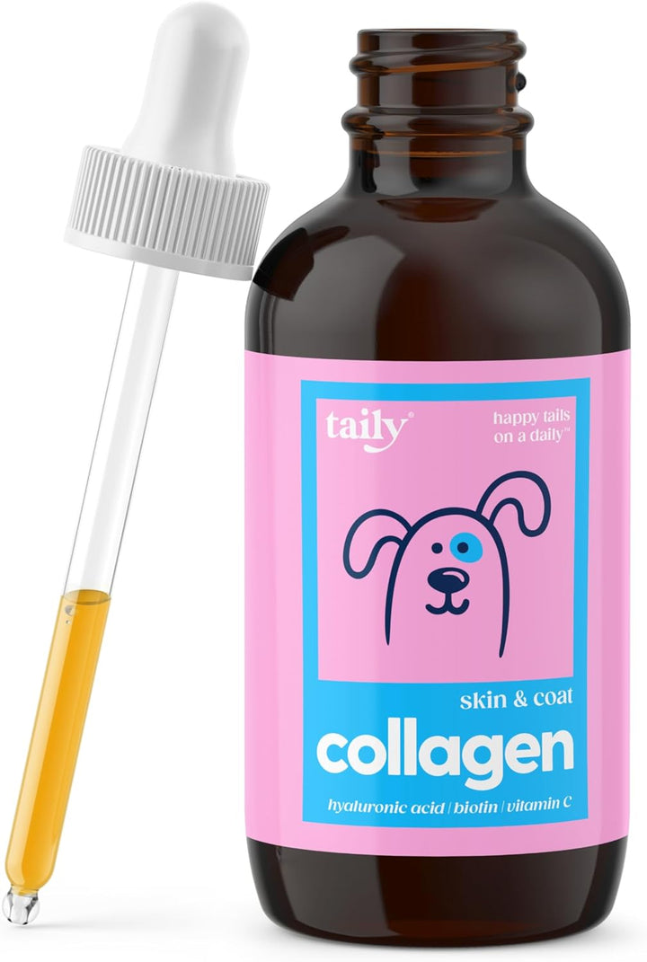 Taily Multivitamin with Liquid Collagen for Dogs and Cats, 4 oz