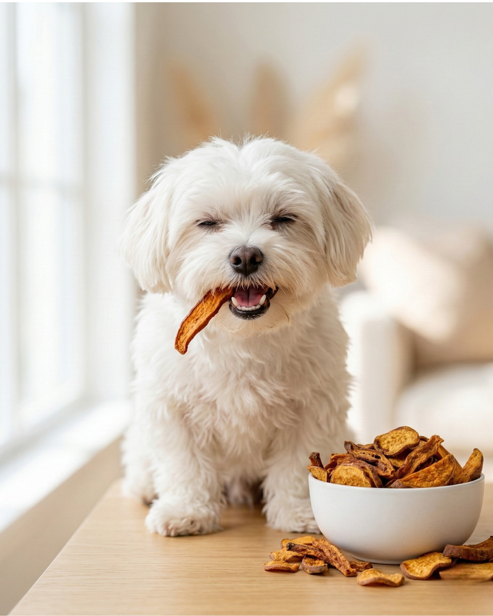 Dehydrated Sweet Potato Dog Chews