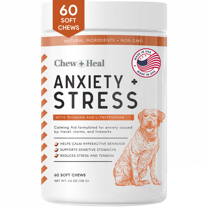 Calming Anxiety Relief Bites for Dogs - 60 Chews
