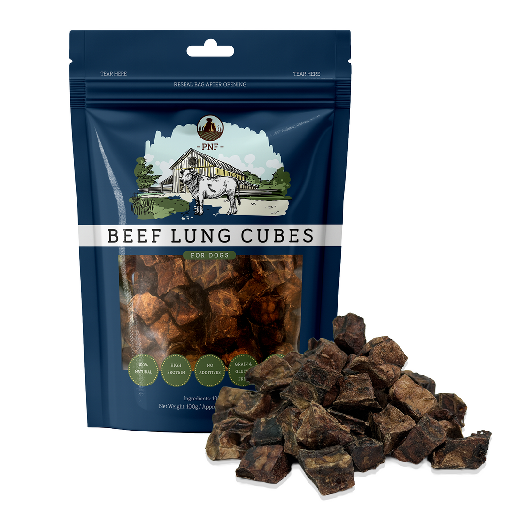 Beef Lung Cubes Dog Treats