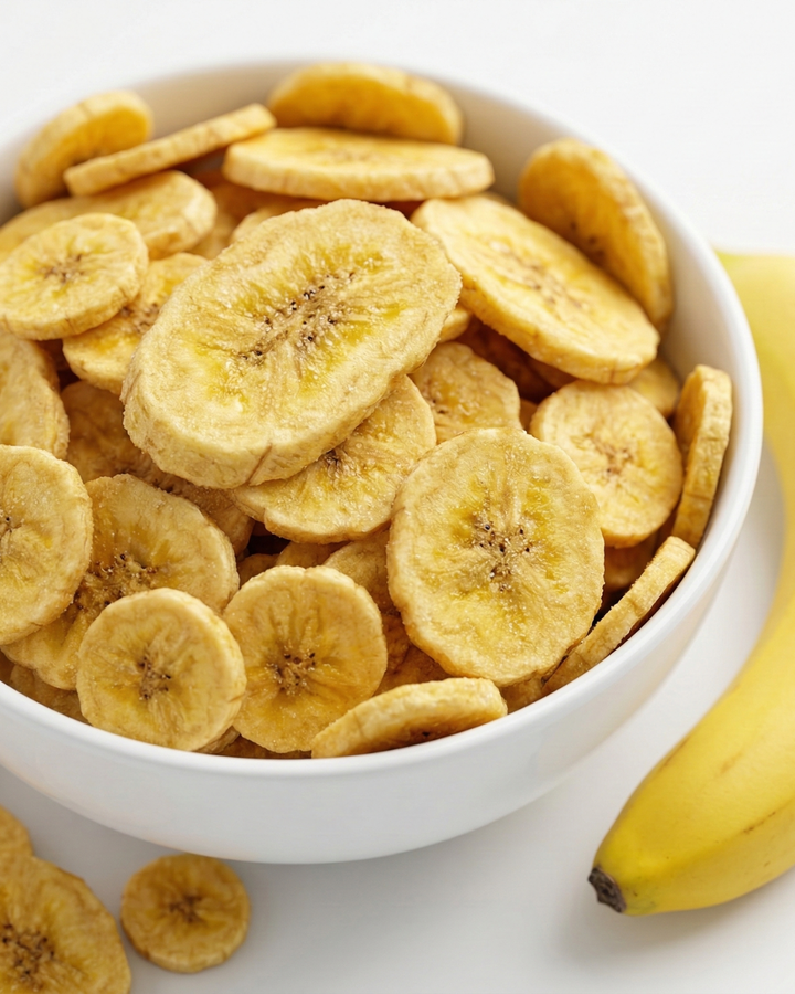 Freeze-Dried Banana Bites Dog Treats