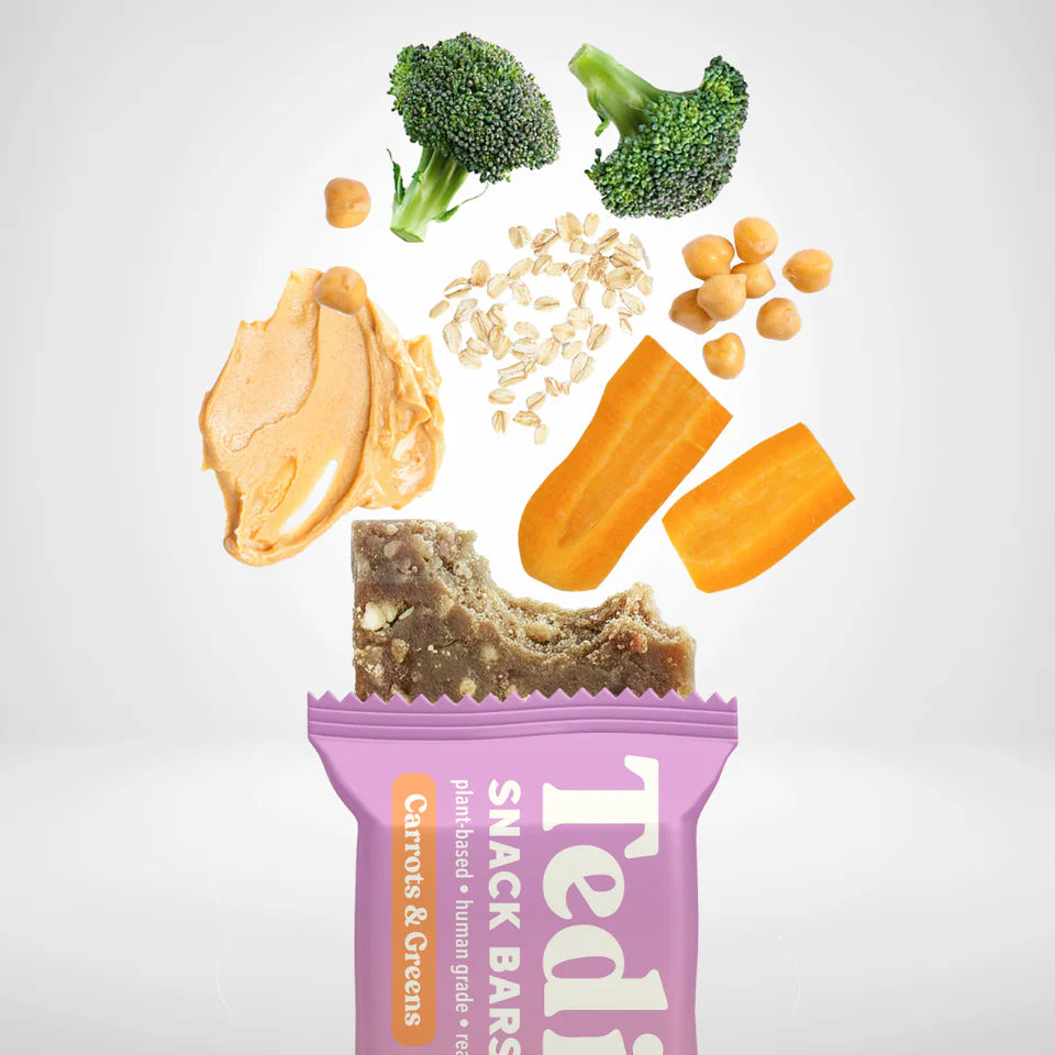 Carrots & Greens Snack Bars