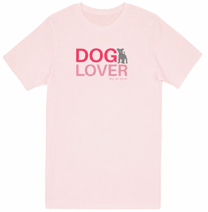 T-shirt: Dog Lover Puppy Heart (Pink)