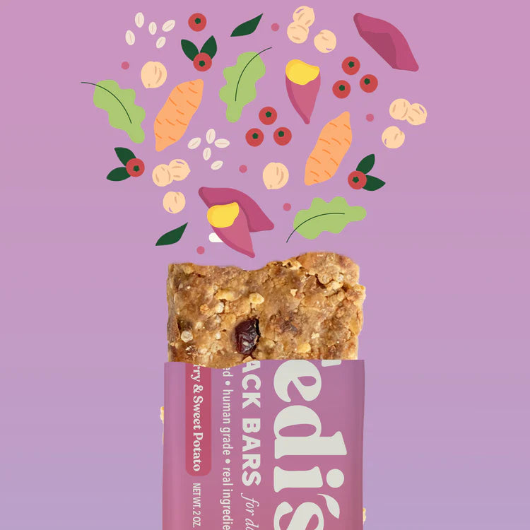 Cranberry & Sweet Potato Snack Bars