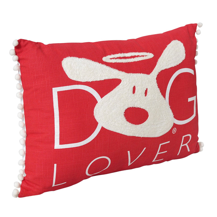Dog Lover Decorative Lumbar Pillow – Gift for Dog Owners