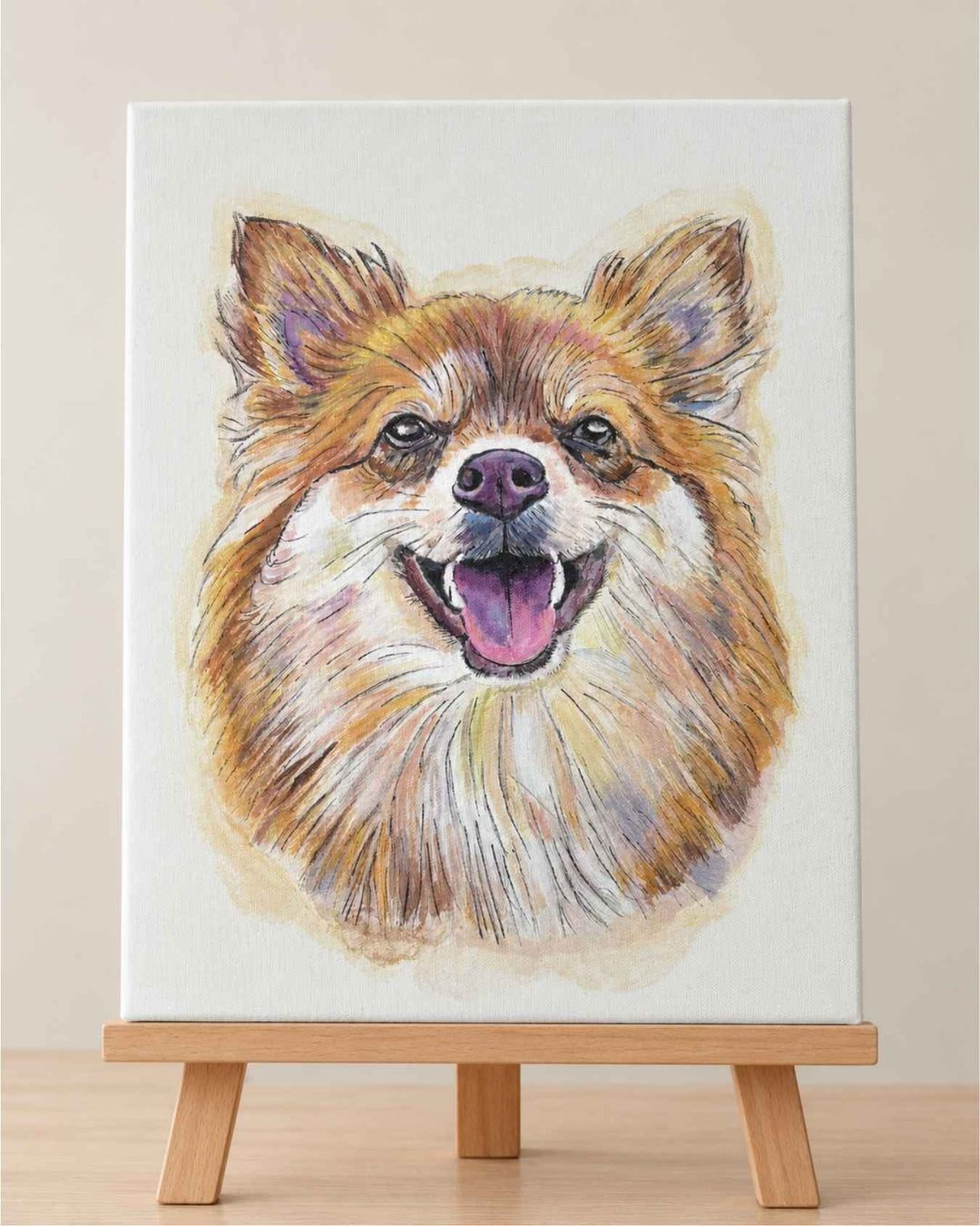 Hand-Painted Pet Portraits