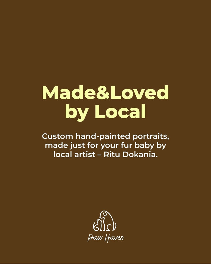 Hand-Painted Pet Portraits