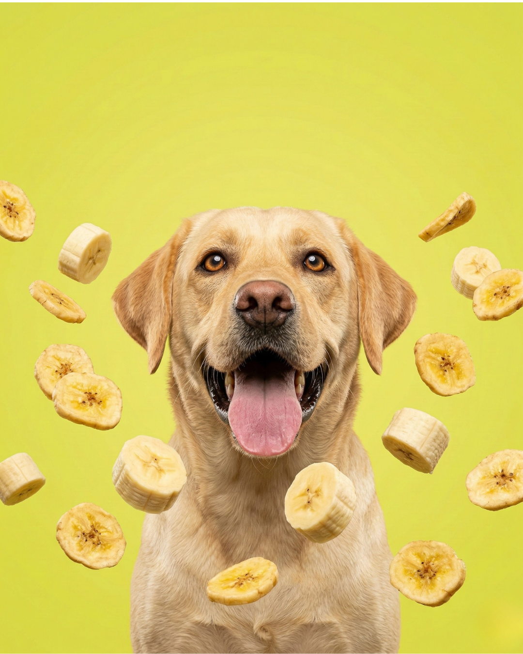 Freeze-Dried Banana Bites Dog Treats