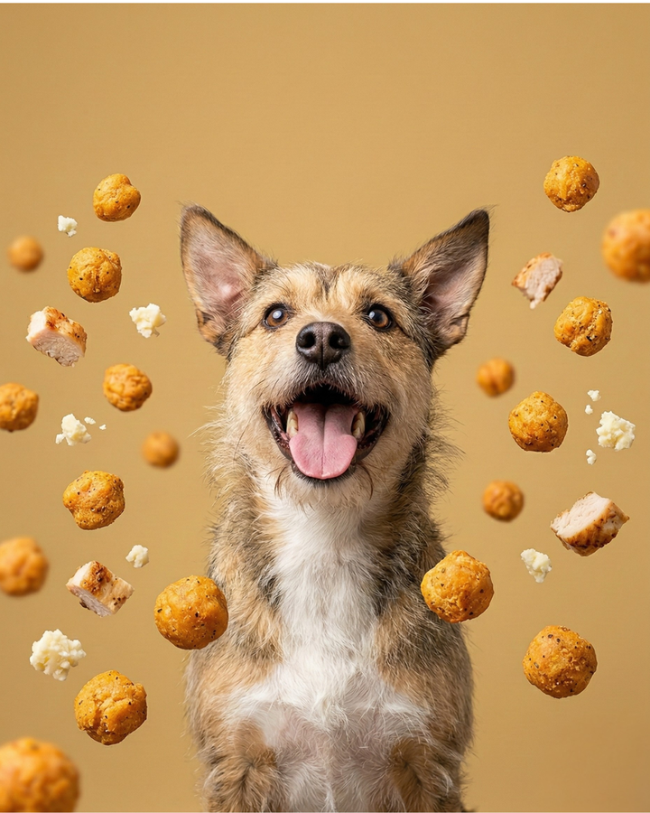 Chicken Cordon Bleu Dog Treats