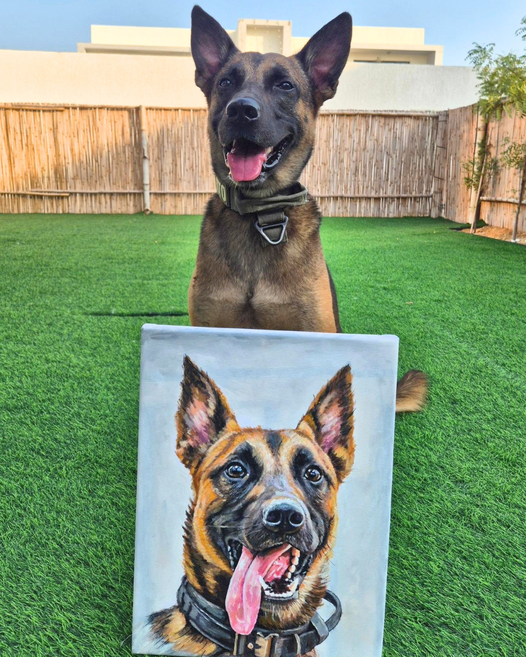 Hand-Painted Pet Portraits