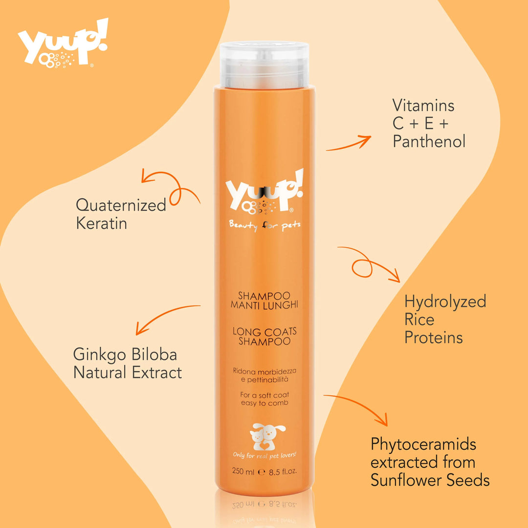 Yuup! Home - Long Coats Shampoo 250 ml / 8.5 fl.oz