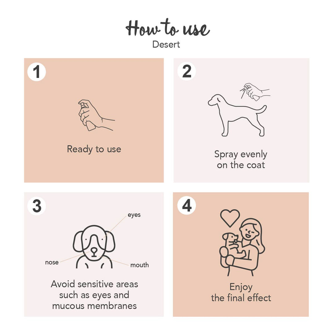Yuup! Fashion Desert luxury perfume for pets 100ml