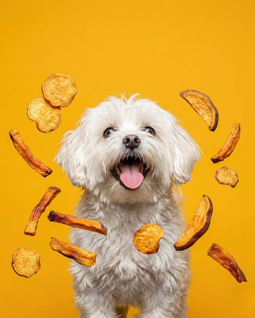 Dehydrated Sweet Potato Dog Chews
