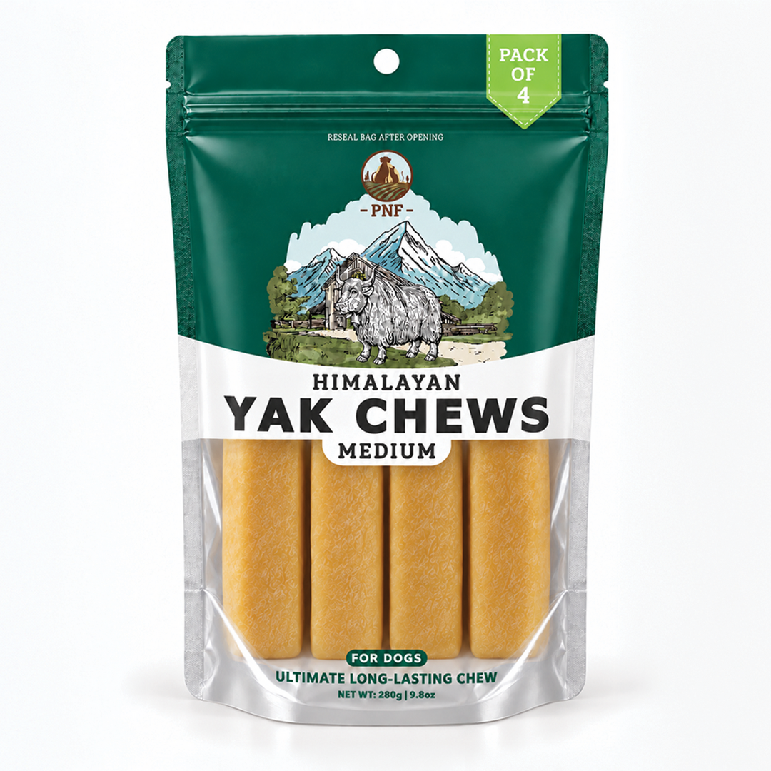 Medium Himalayan Yak Chews for Dogs, 4-Pack, 280g