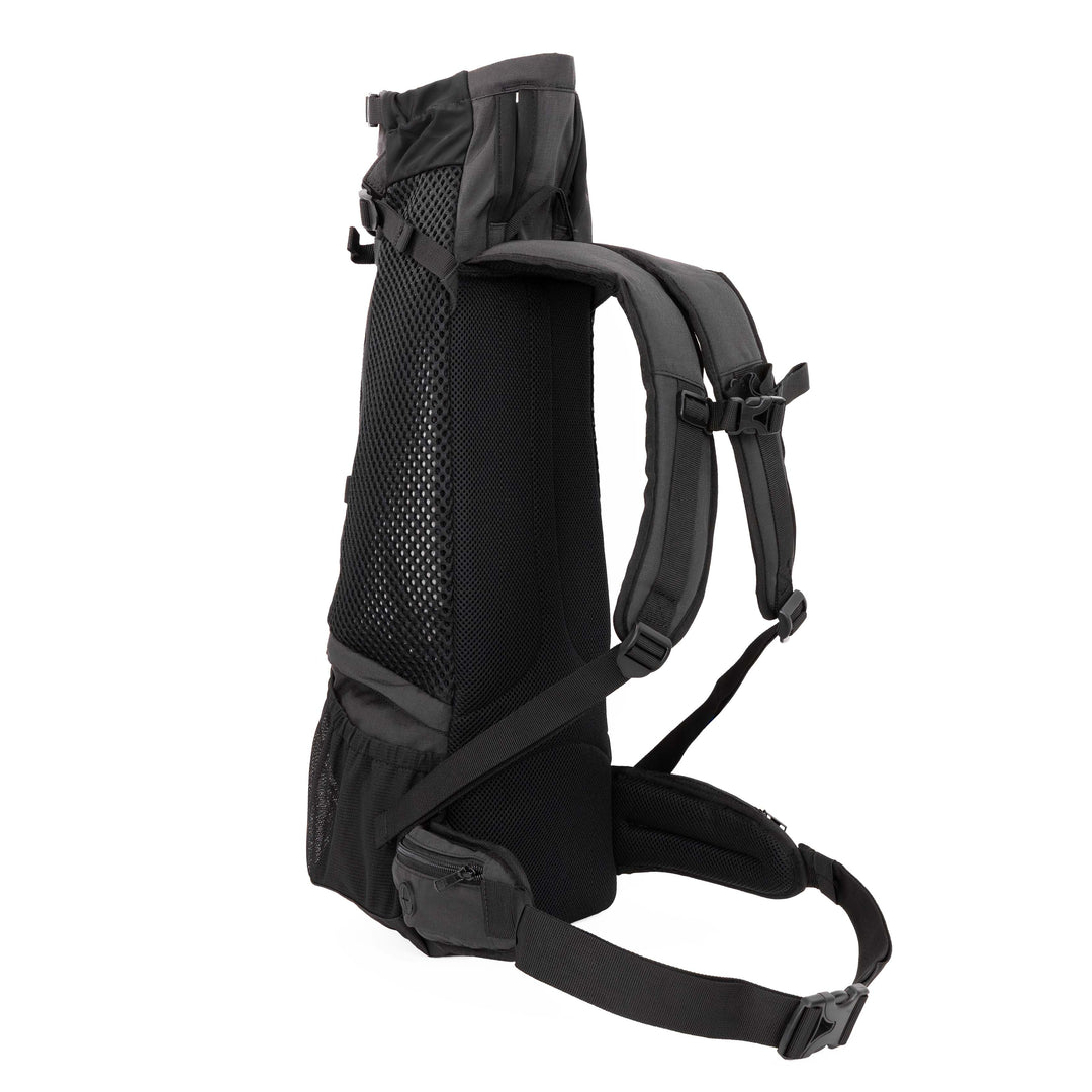Knavigate - Advanced Dog Carrier with Internal Frame & Hip Belt, Black