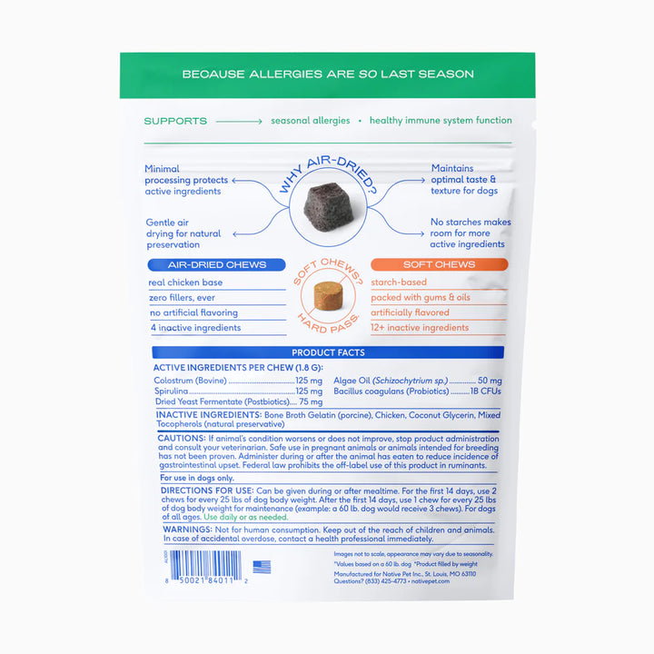 Allergy Chews