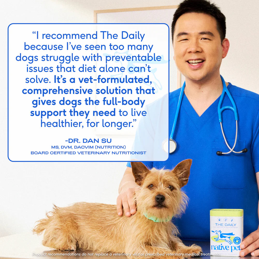 The Daily-Super supplement for snout-to-tail wellness  1.7 Oz