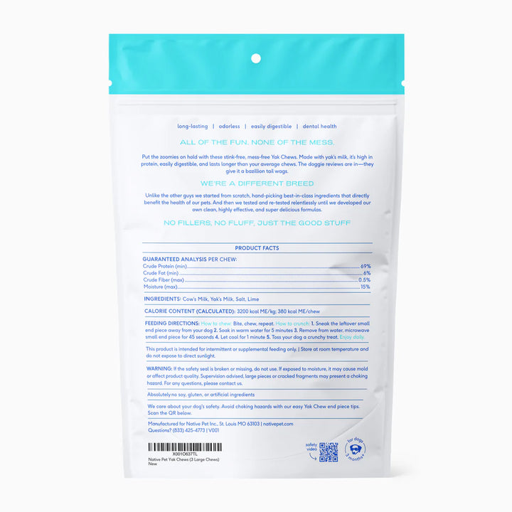 Yak Dental Chews