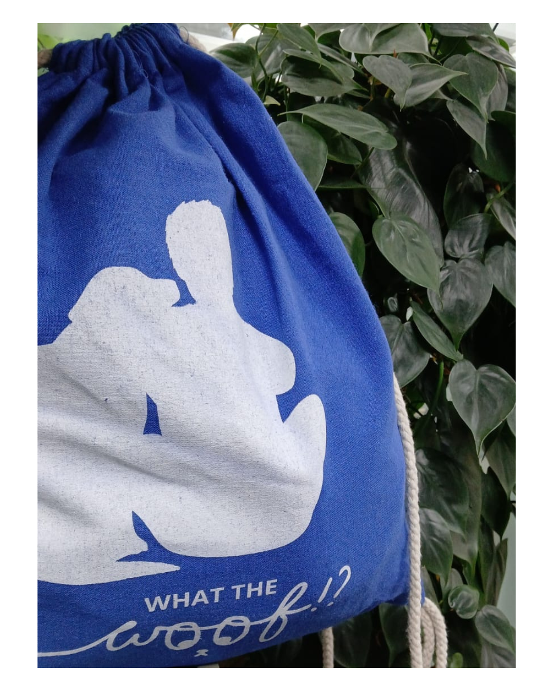 What the Woof” Reusable Cotton Cloth Bag