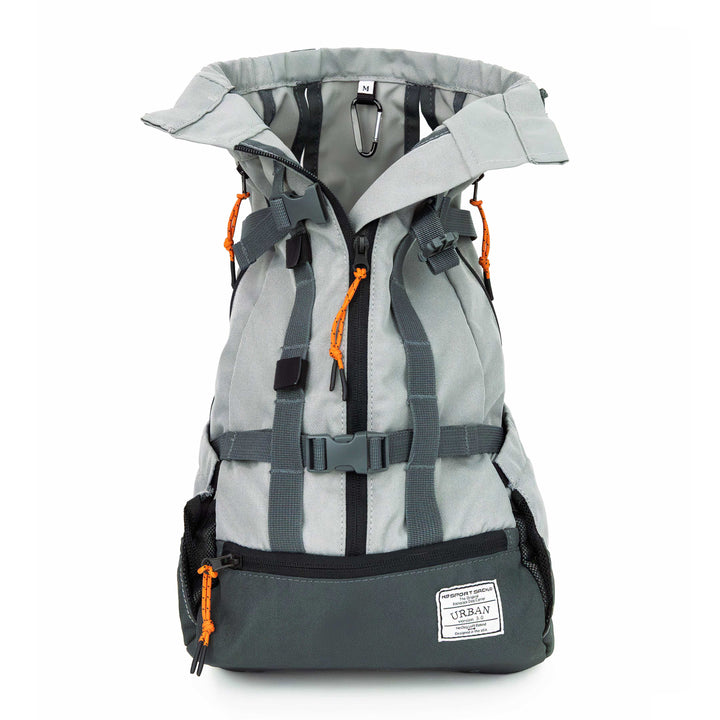 Urban 3, Dual Use Dog Carrier & Traditional Backpack - Grey
