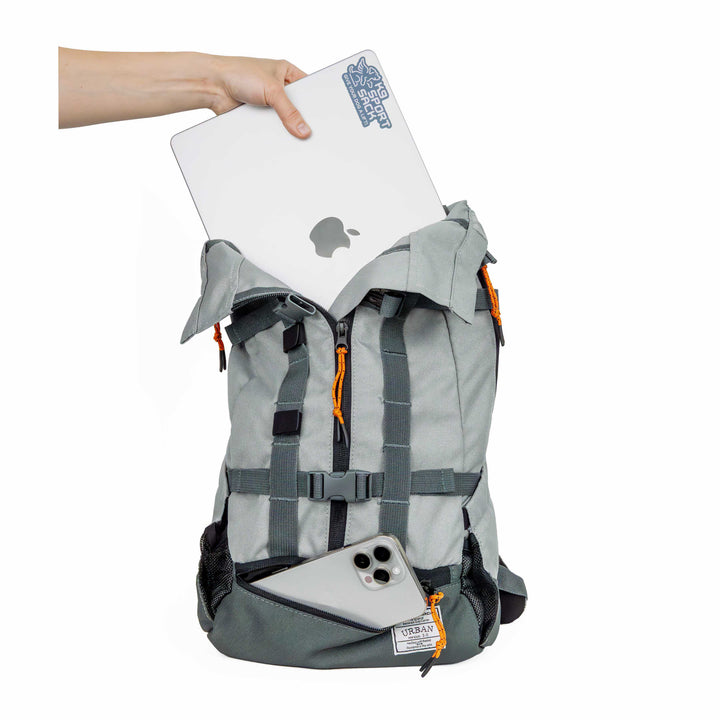 Urban 3, Dual Use Dog Carrier & Traditional Backpack - Grey