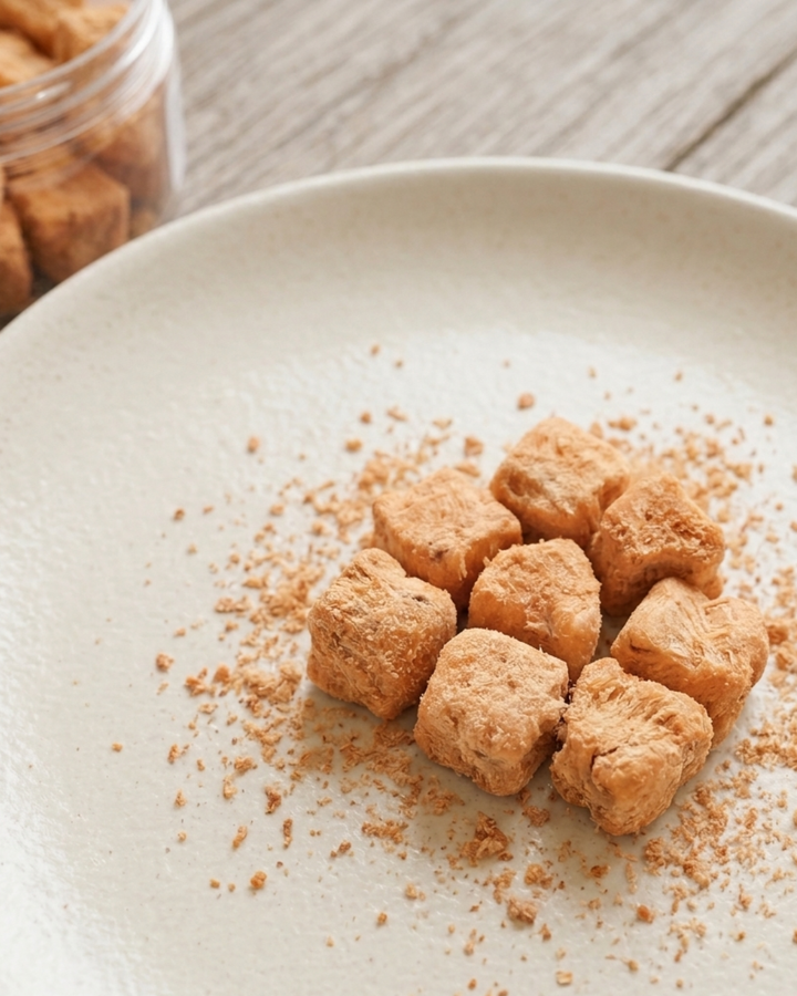 Waggle Freeze Dried Salmon Hearts Treats Cats & Dogs