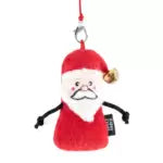 Santa Holiday Plush Stick Cat Toy