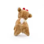 Holiday Reindeer Plush Dog Toy