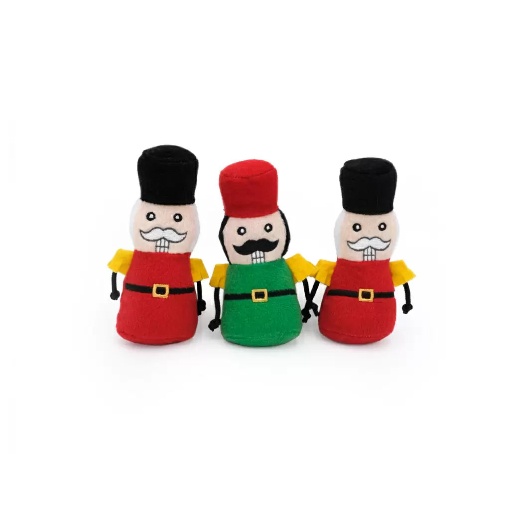 Holiday Miniz 3-Pack Nutcrackers plush toy