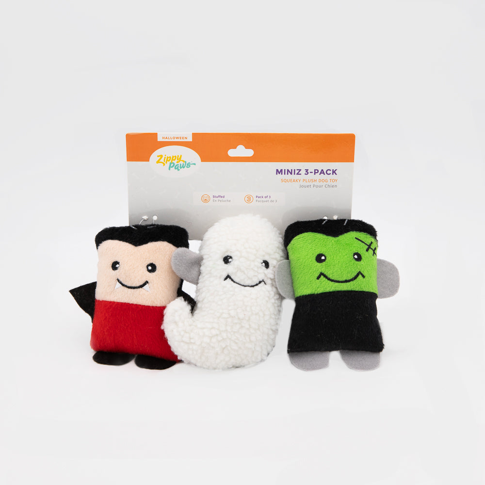 Halloween Miniz - Monsters 3-Pack by ZippyPaws