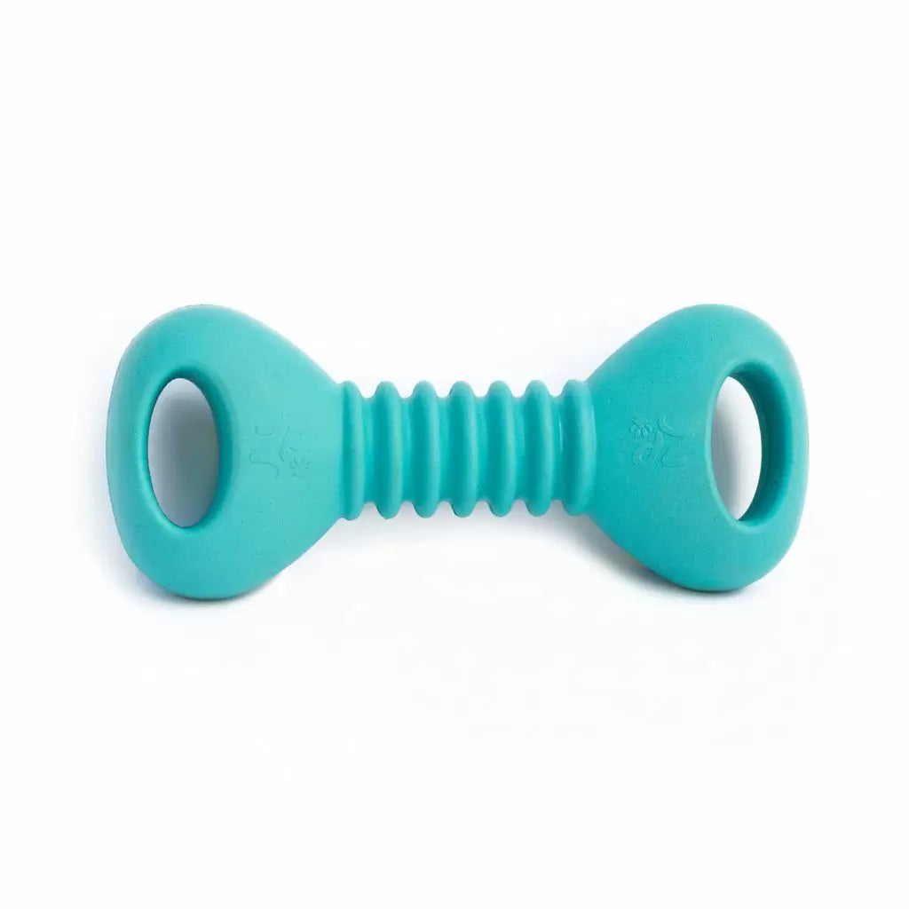 Durable Squeaky Dumbbell Dog Toy