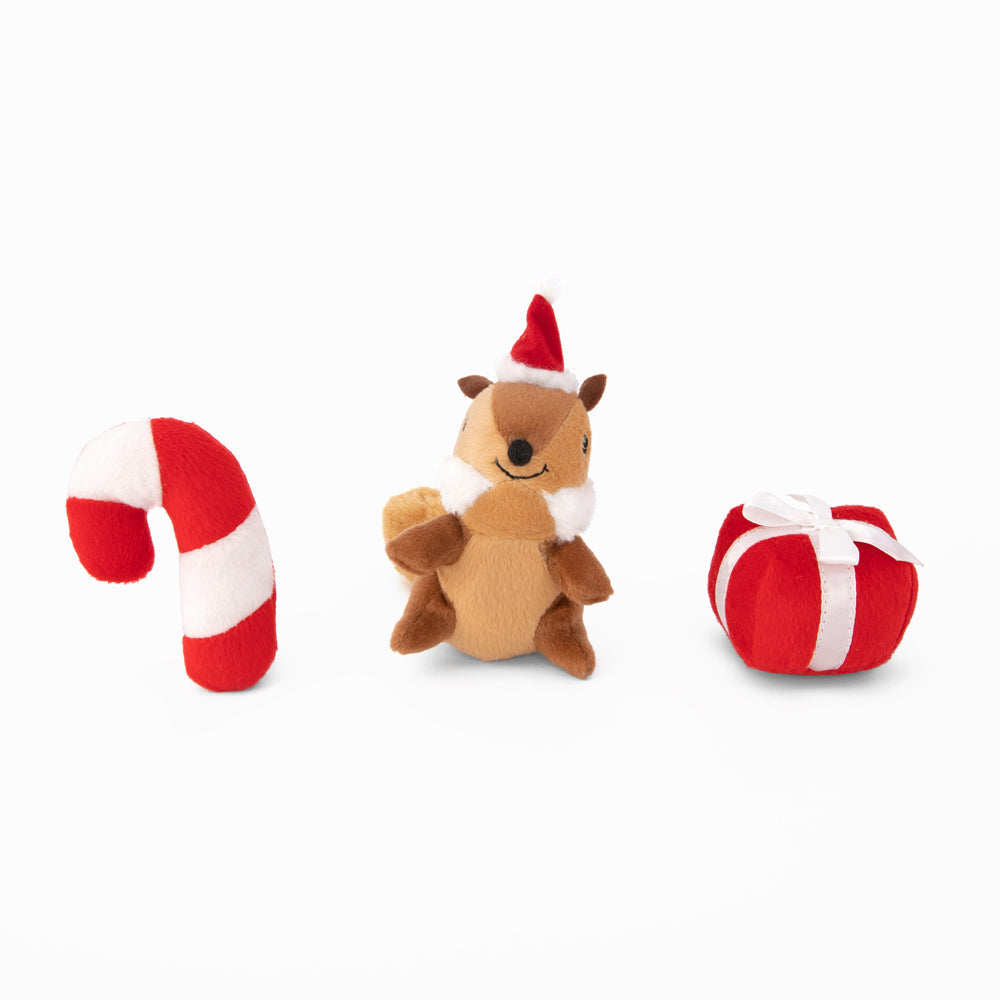Holiday Miniz - Festive Friends 3-Pack by ZippyPaws