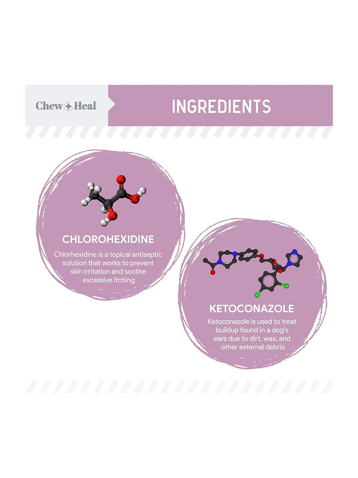Advanced Antiseptic Otic Chlorhexidine Ear Flush for Dogs