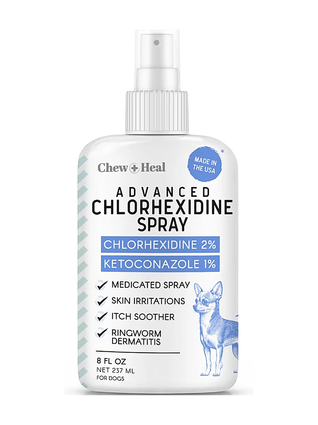 Advanced Chlorhexidine Medicated Wound Care Spray for Dogs